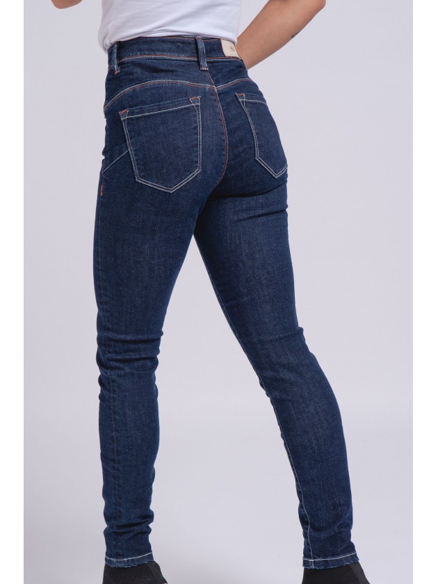 Jeans push up high waist