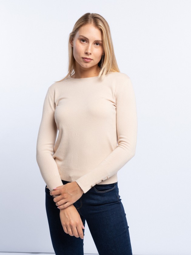 Basic r-neck sweater
