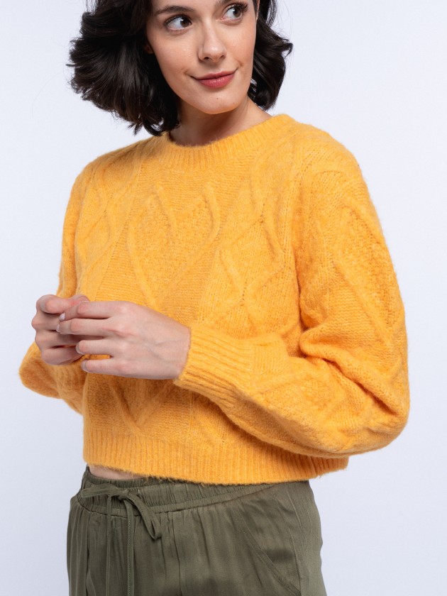 Knit sweater