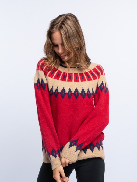 Camisola de malha natalcia