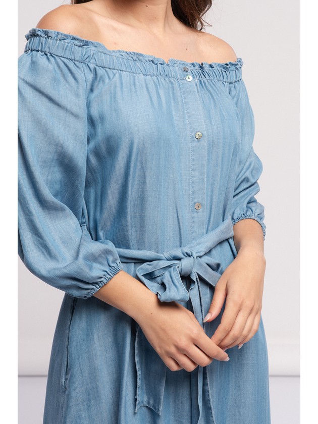 Off the shoulder long dress