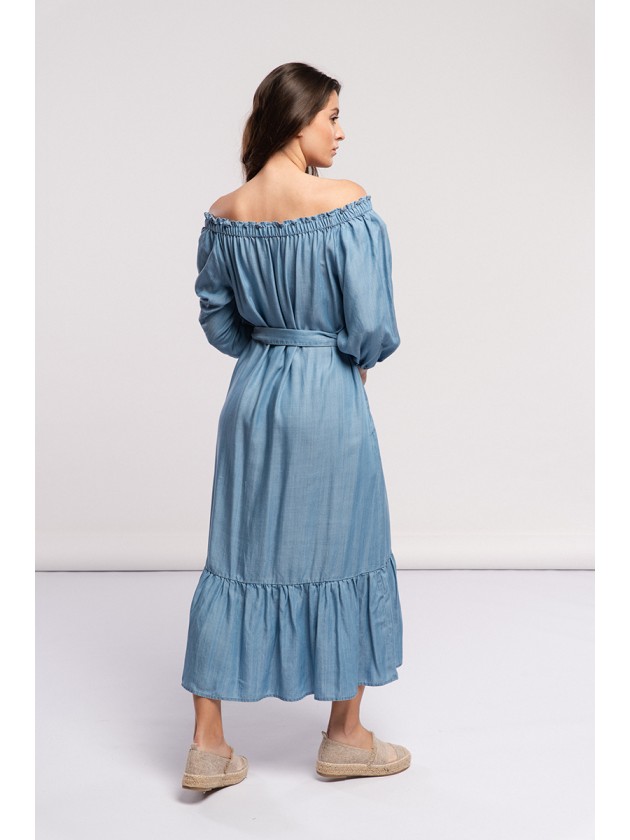 Off the shoulder long dress
