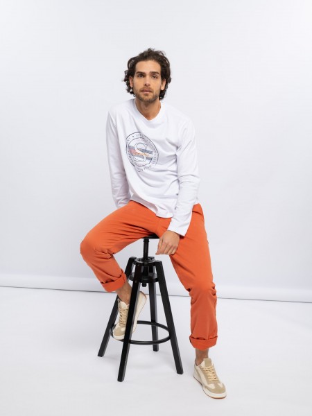 Camisola de manga comprida