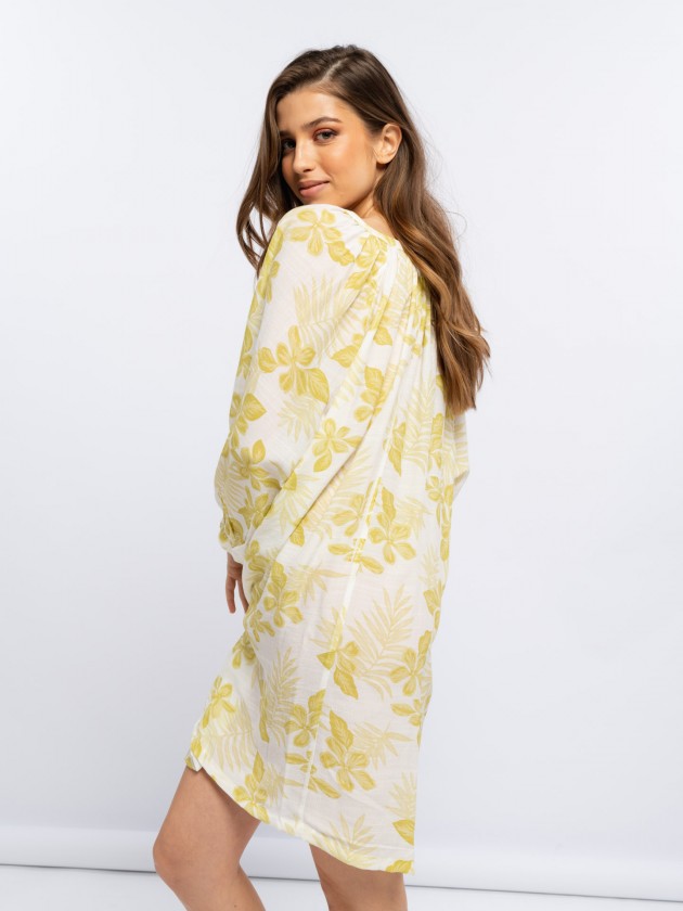 Tnica oversize estampada