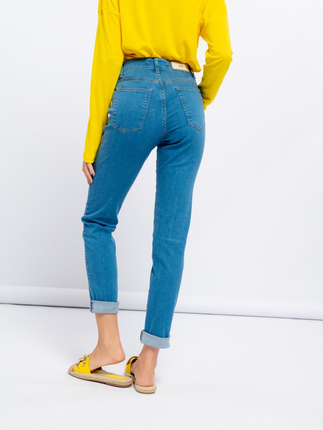 Jeans high waist