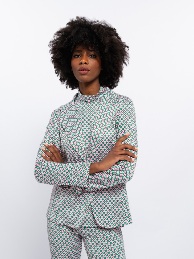 Blazer estampado
