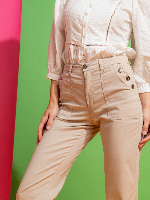 Calas culottes com botes