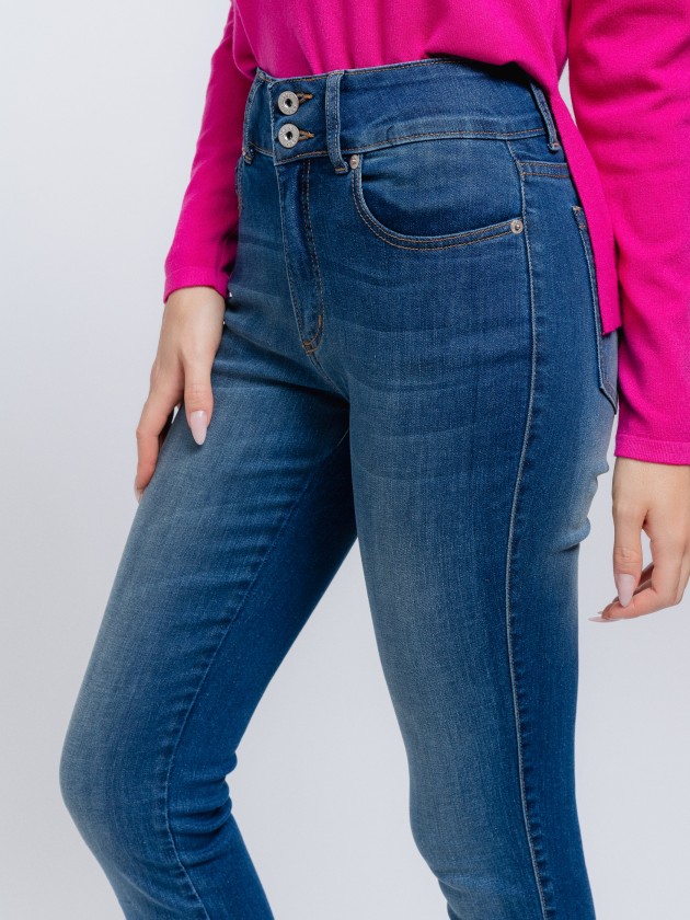 Jeans high waist