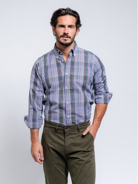 Camisa xadrez · SMF · El Corte Inglés