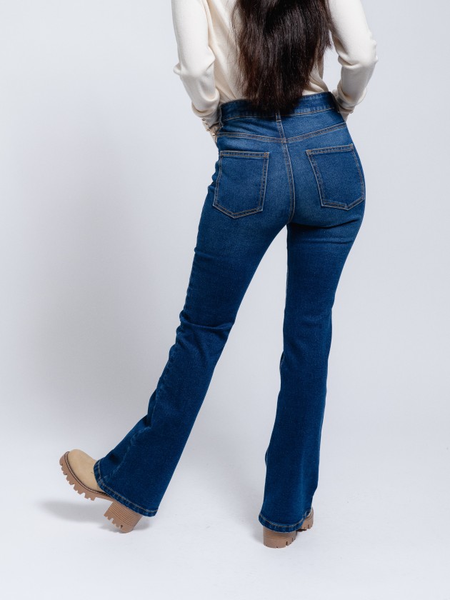 Hight waist flare jeans