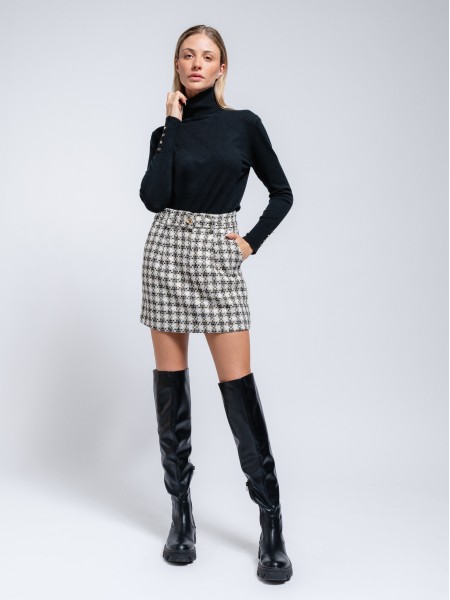Tweed skirt