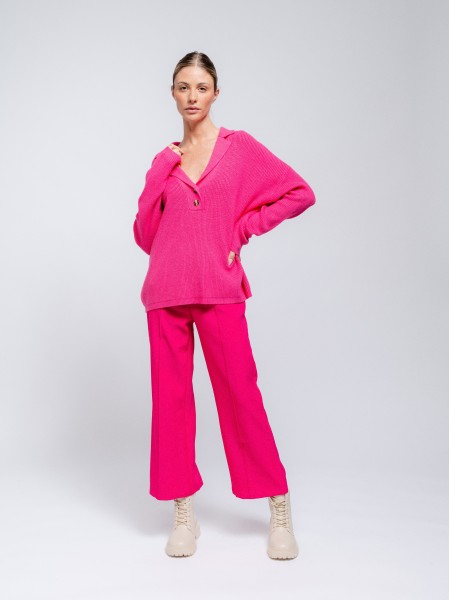 Pantalon taille haute