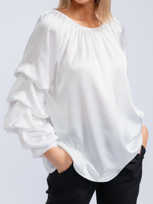 Satin blouse
