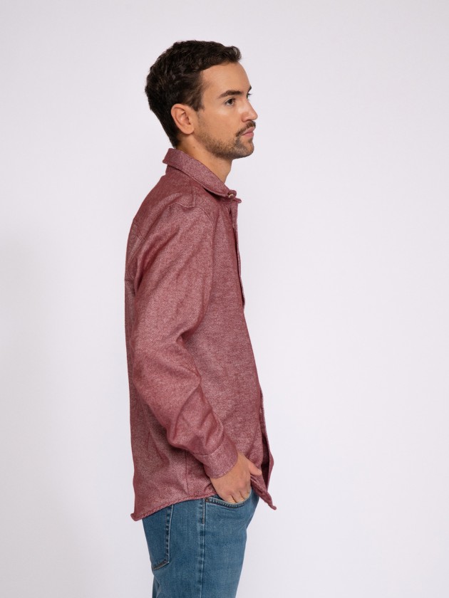 Plain flannel shirt
