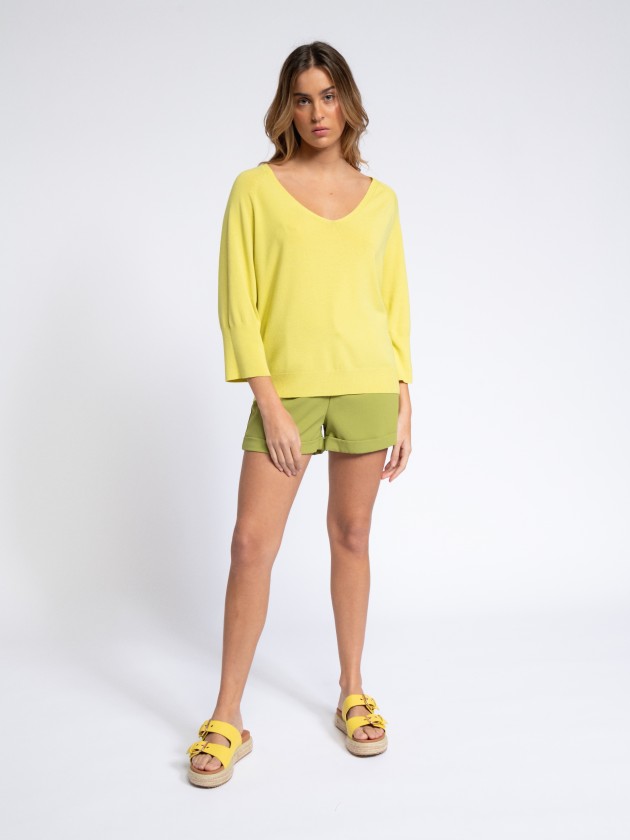 Pull en maille basique