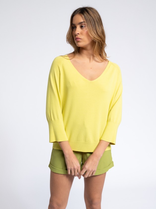 Pull en maille basique