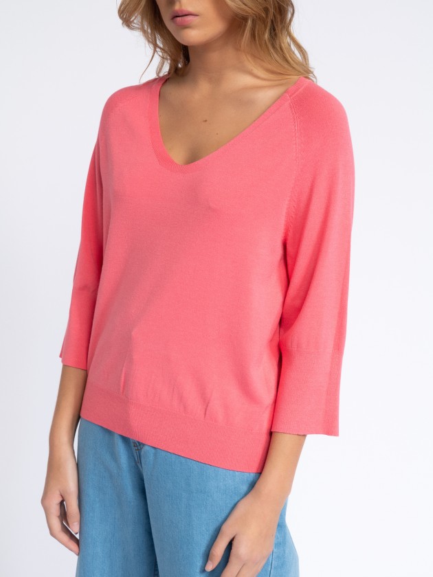Camisola de malha bsica