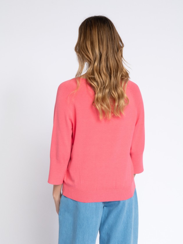 Camisola de malha bsica
