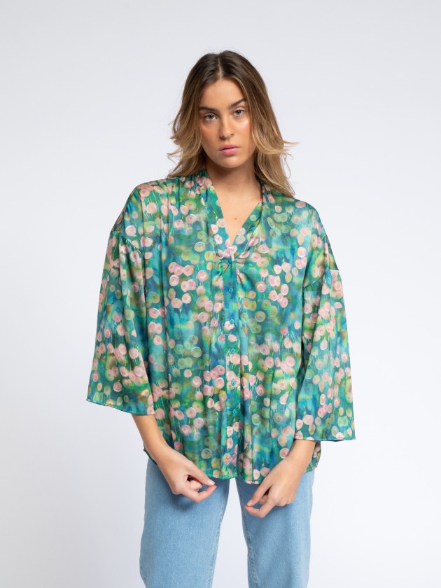 Tnica estampado flores
