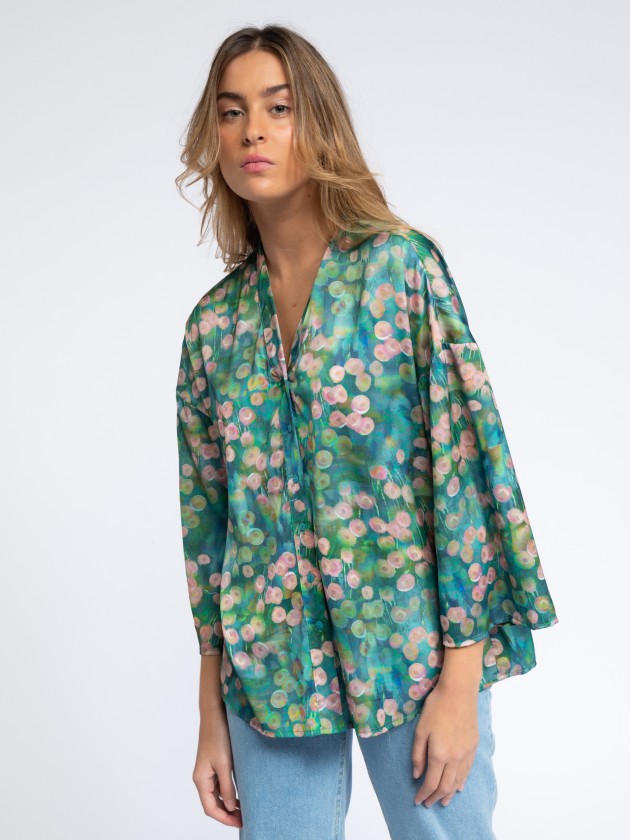 Tnica estampado flores