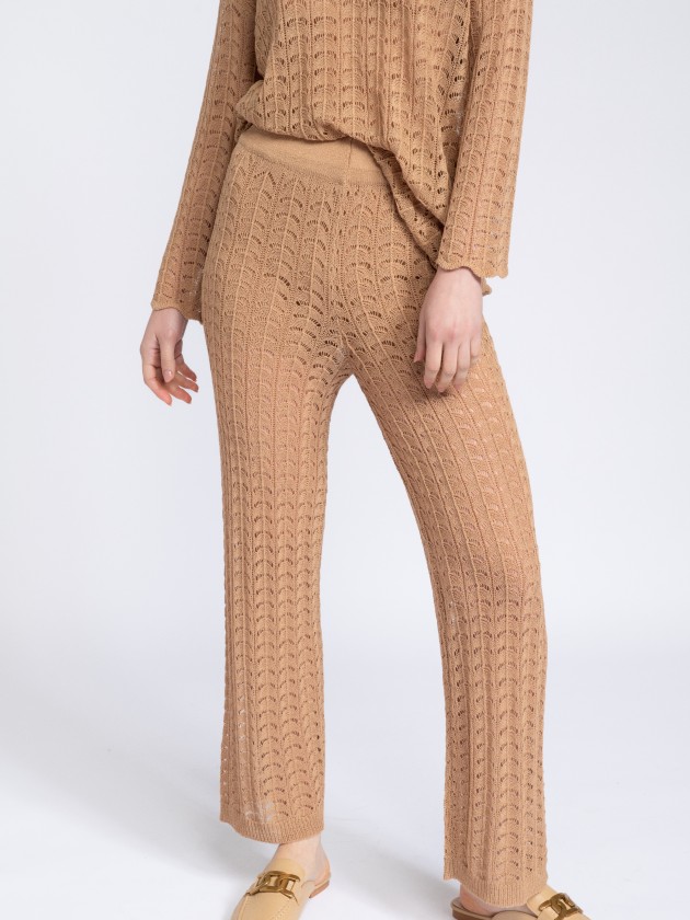 Crochet trousers