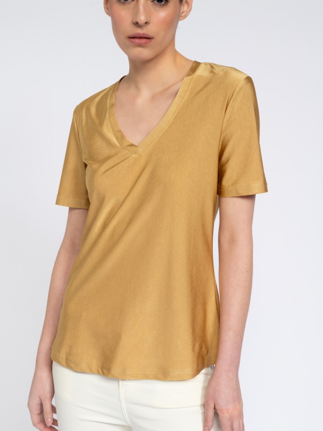 T-shirt bsica fluda