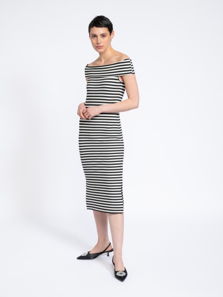 Off-the-shoulder dress