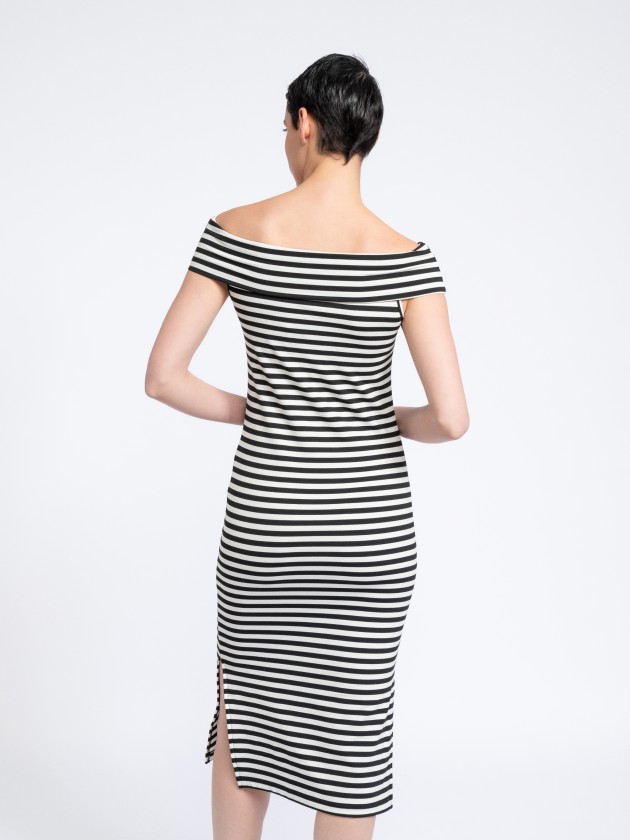 Off-the-shoulder dress