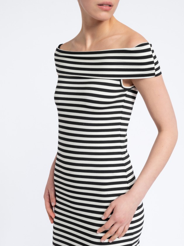 Off-the-shoulder dress