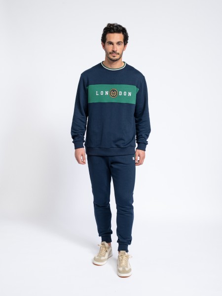 Sweater com encaixes