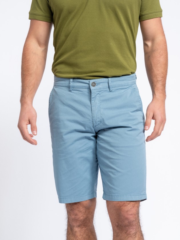 Twill docker shorts