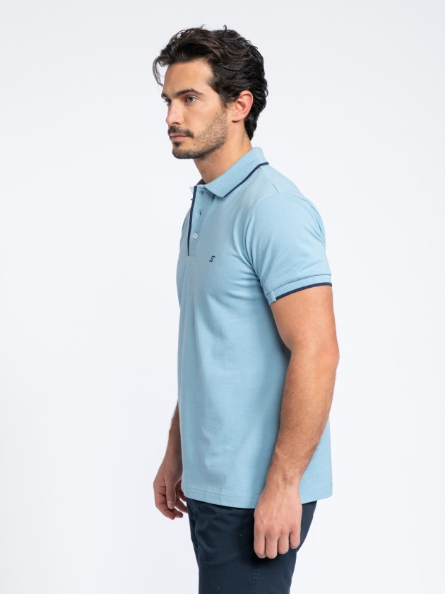Pike polo with embroidery