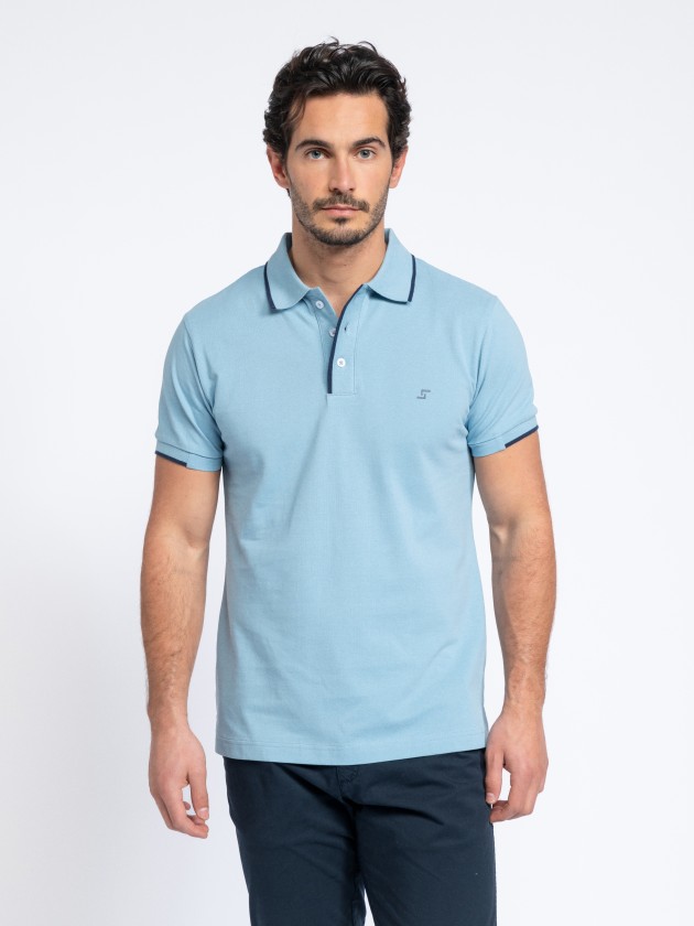 Pike polo with embroidery