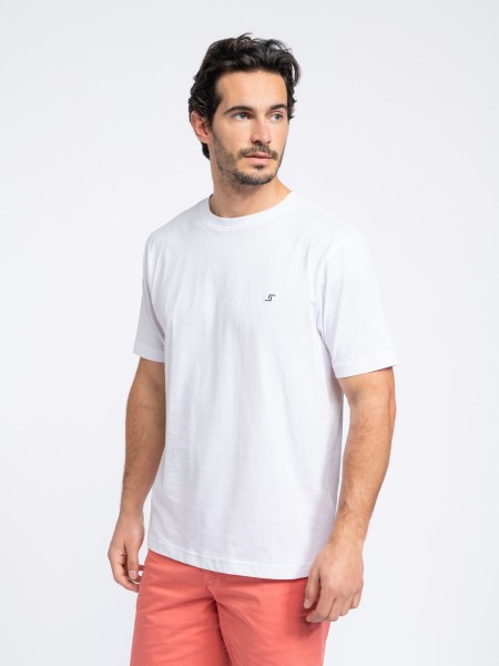 Basic t-shirt with embroidery