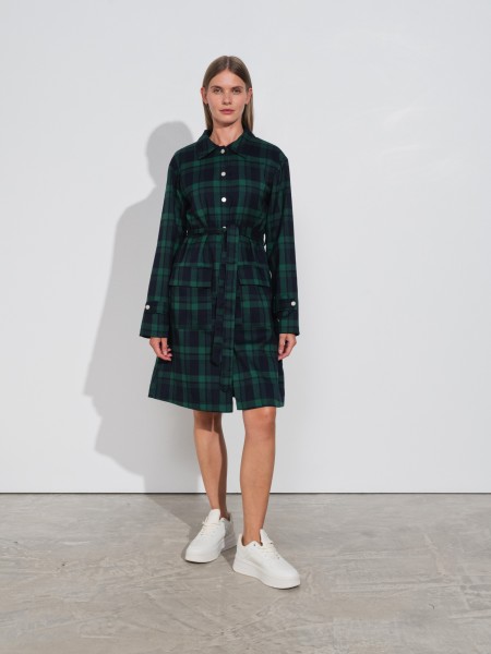 Manteau  carreaux