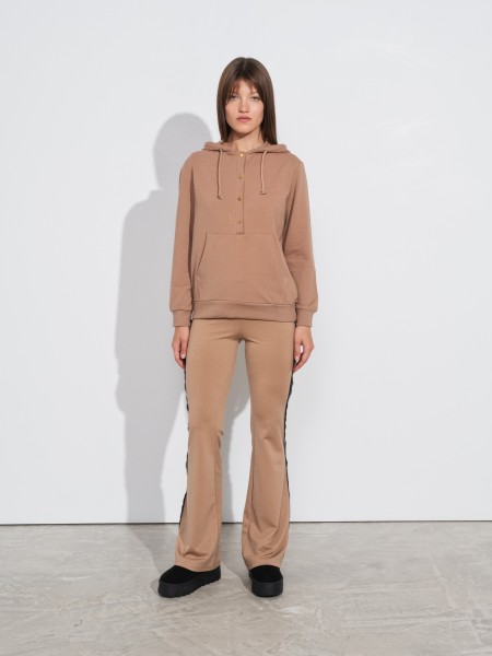 Pantalon vas avec fermeture clair