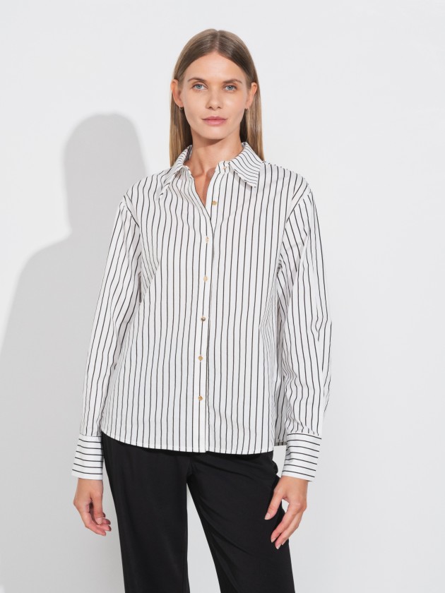 Classic striped blouse