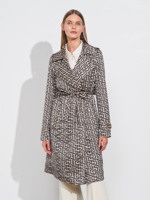 Gabardine estampada