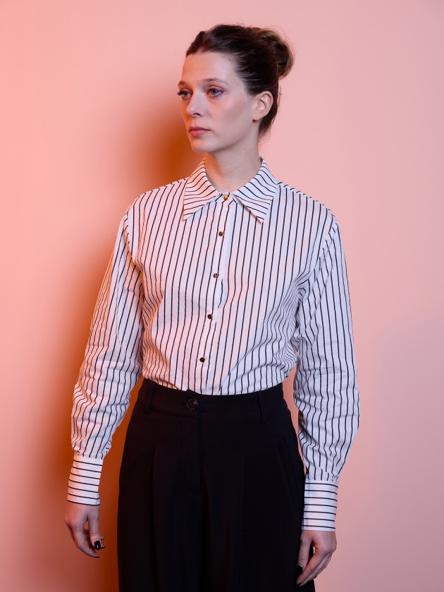 Classic striped blouse