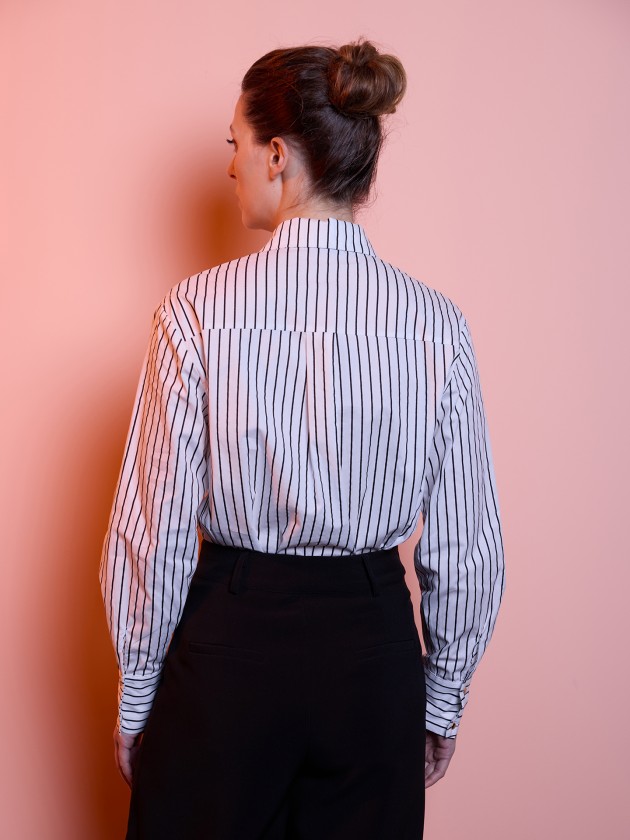 Classic striped blouse