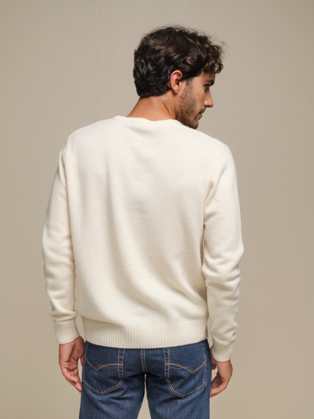 Pull en maille paisse