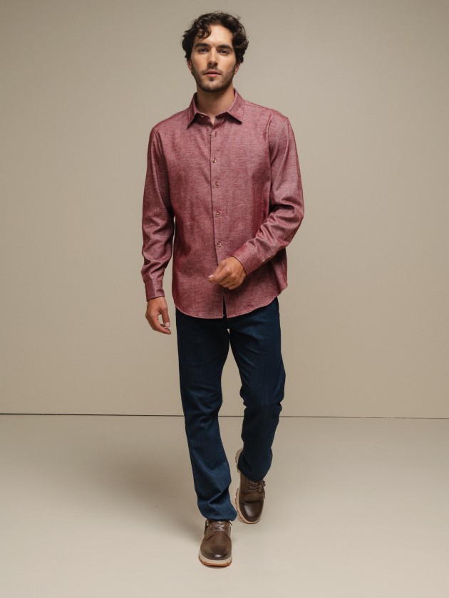 Camisa relaxed fit