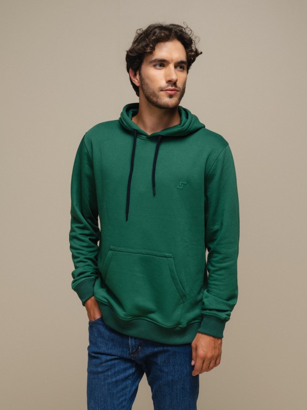 Basic hooded sweatshirt