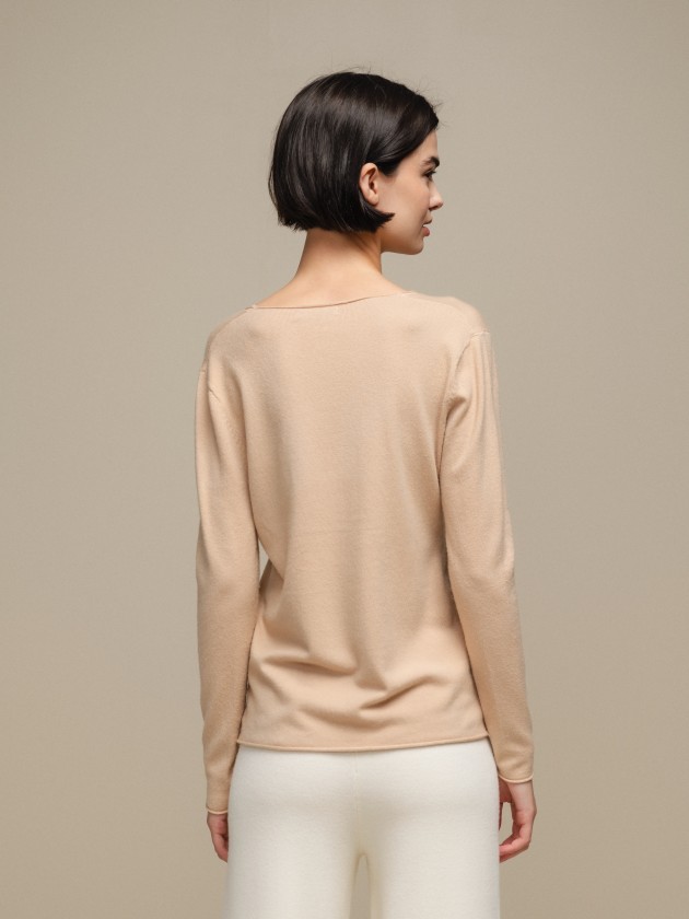 Pull basique en maille