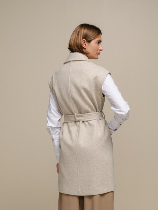 Gilet avec ceinture