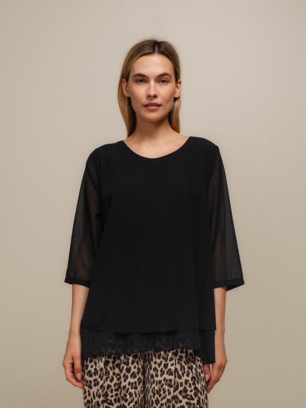 Blusa fluida