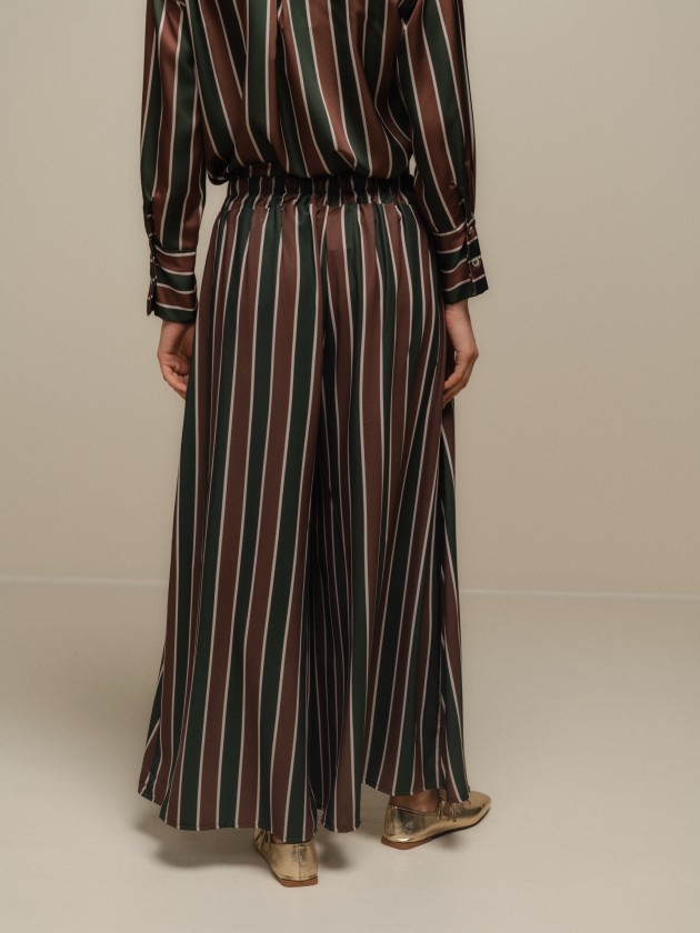 Flowy striped pants