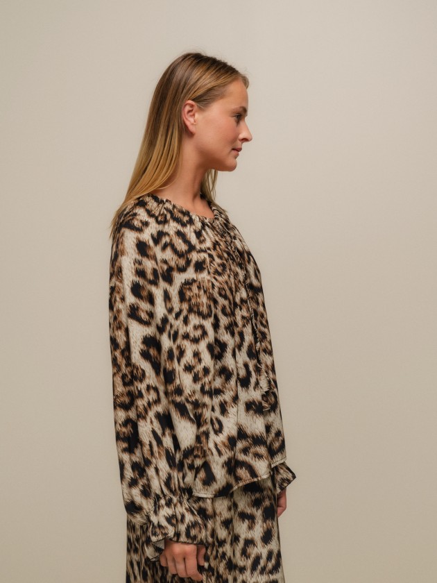 Blusa estampado animal