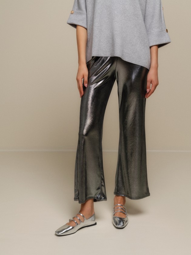 Metallic pants