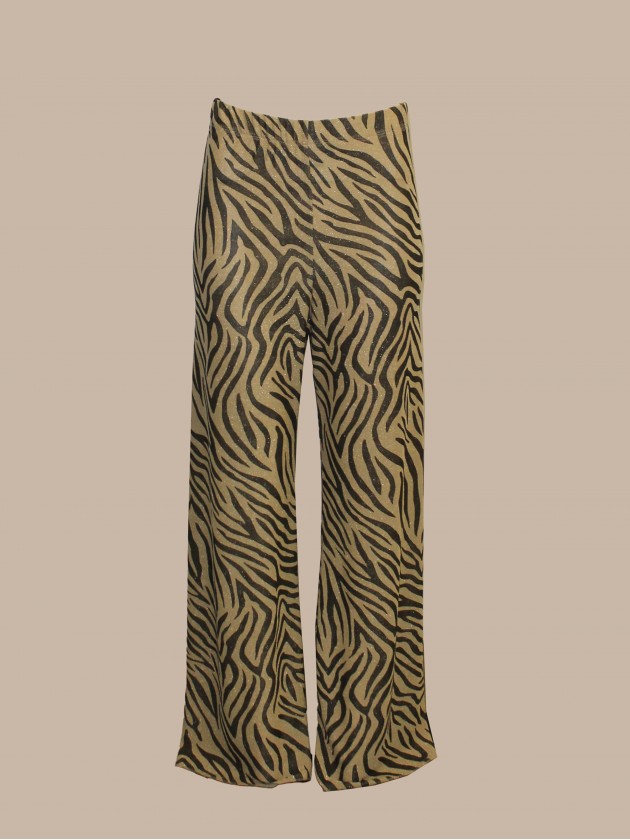 Printed trousers